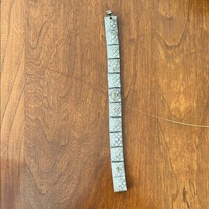 Silver Geometric Bracelet